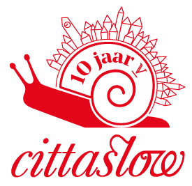 Cittaslow 10 jaar logo
