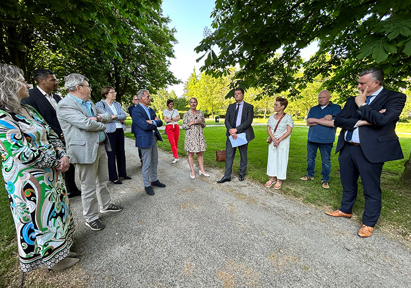 Bezoek Gouverneur Emile Roemer aan gemeente Vaals