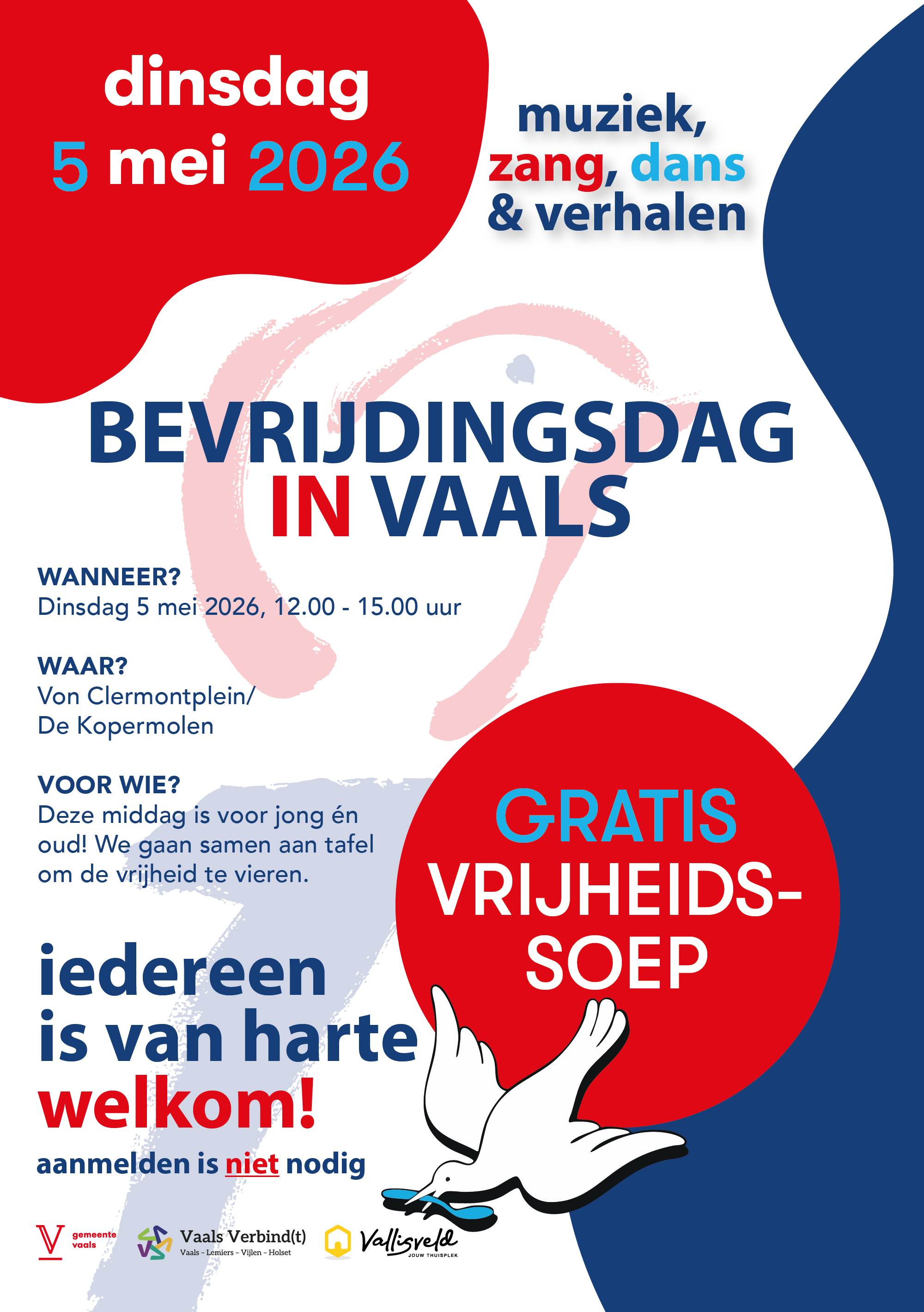 Flyer Bevrijdingsdag Vaals 2026