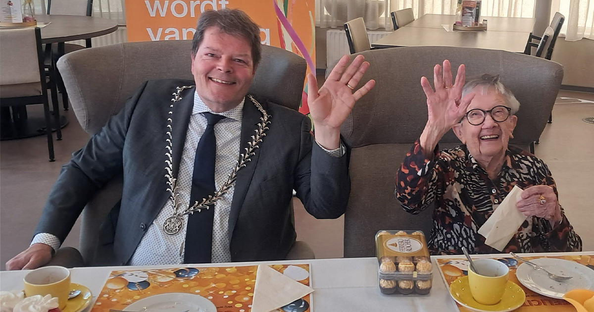 100 jarige Erna Liefdemeyer-Koot 